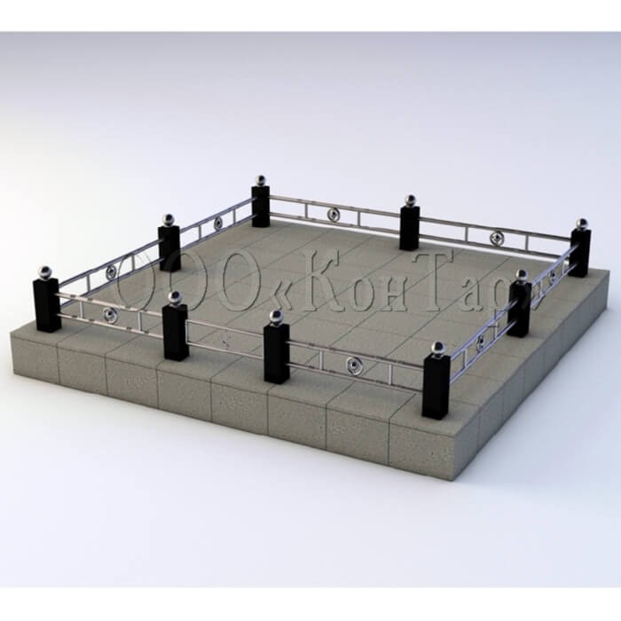 Ограды Комбинированные